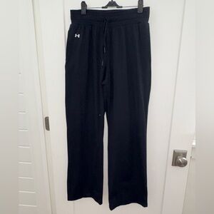 NWOT Under Armour Motion open hem pant women's sz M black 1383721